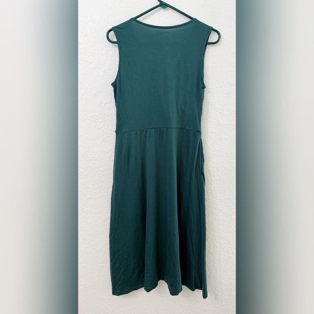 Wool& Isabelle Women's Green Wrap Dress - M - Picture 5 of 11